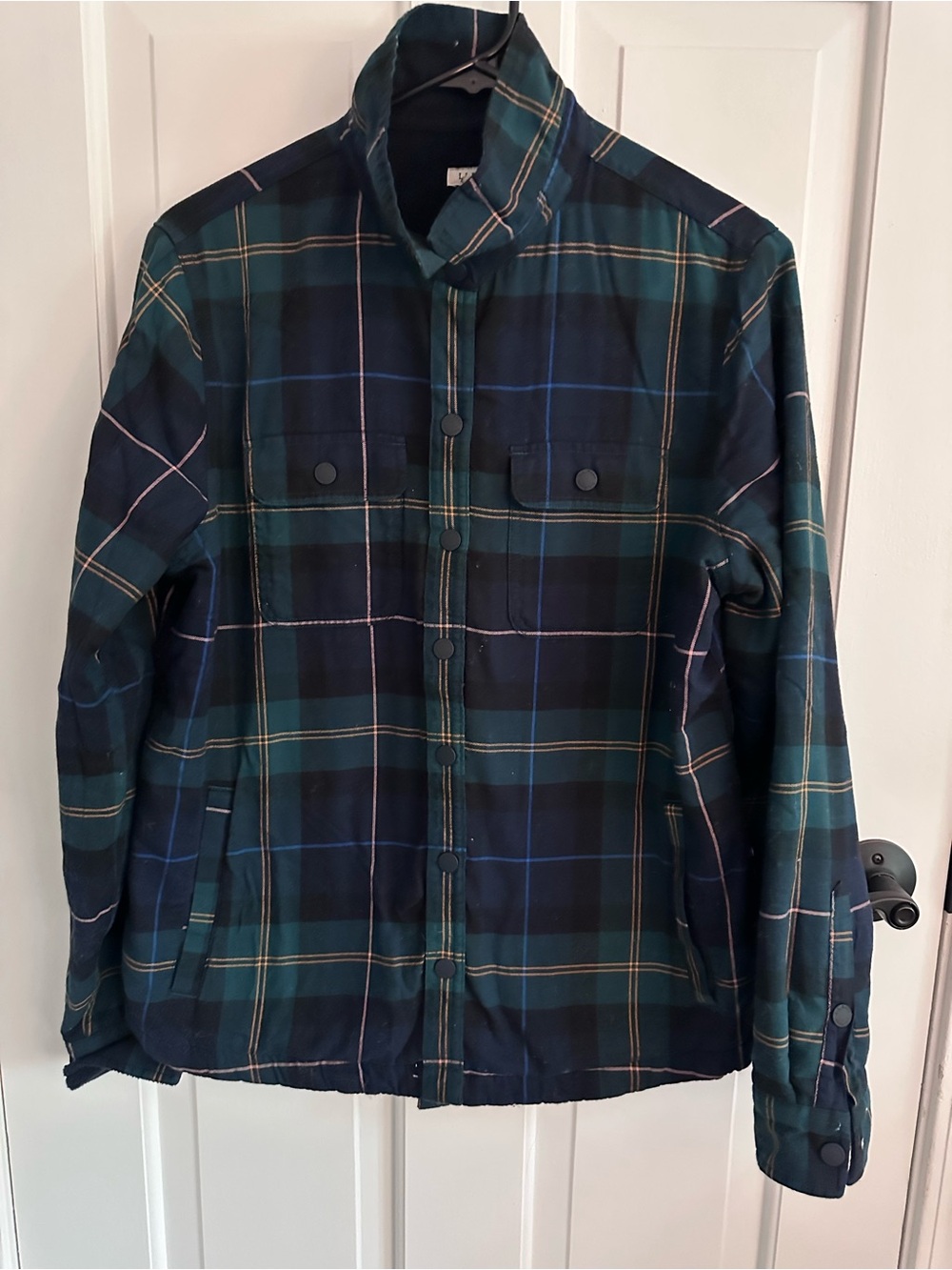 L.L. Bean Fleece-Lined Flannel Shirt, Plaid